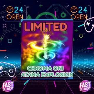 Chroma Oni Katana Explosion