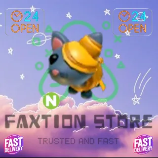 N Halloween Golden Mummy Cat