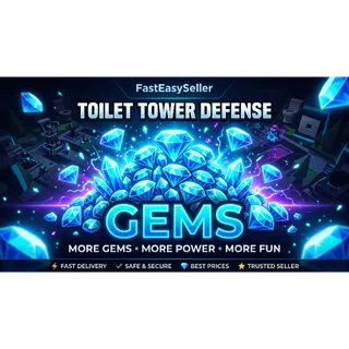 Toilet Tower Defense GEMS ( 1 UNIT - 2 MILLION ) |TTD 