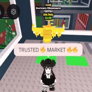 GOLD NUCLEARO DINOSSAURO