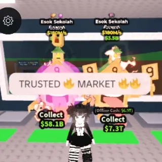 180 M/s-  2 ESOK SEKOLAH