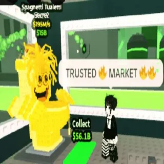 195M/S Gold SPAGHETTI TUALETTI