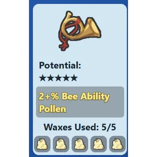 Toy Horn 2% BAP/2% Bee Ability Pollen