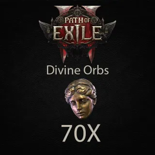 70x Divine Orbs   POE2  Path of Exile 2