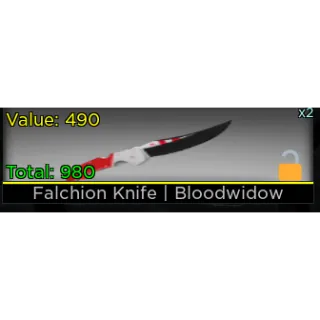 Falshion Knife Bloodwidow 1x
