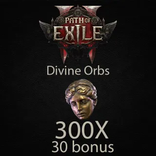 300x Divine Orbs   POE2  Path of Exile 2