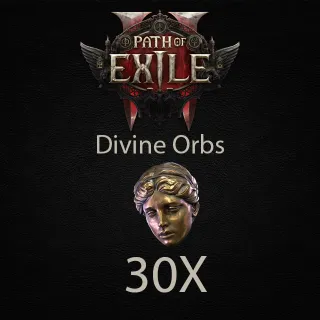 Divine Orbs  30x POE2  Path of Exile 2