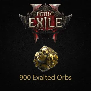 Path of Exile 2 900 Exalted Orbs Poe2