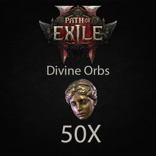 50x Divine Orbs   POE2  Path of Exile 2