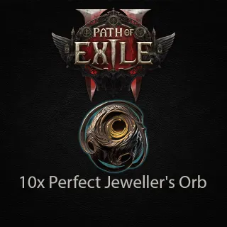 Path of Exile 2 10x Perfect Jeweller's Orb Poe2