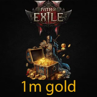  Path of Exile 2 1m gold