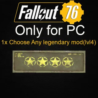 Legendary Mod Fallout 76