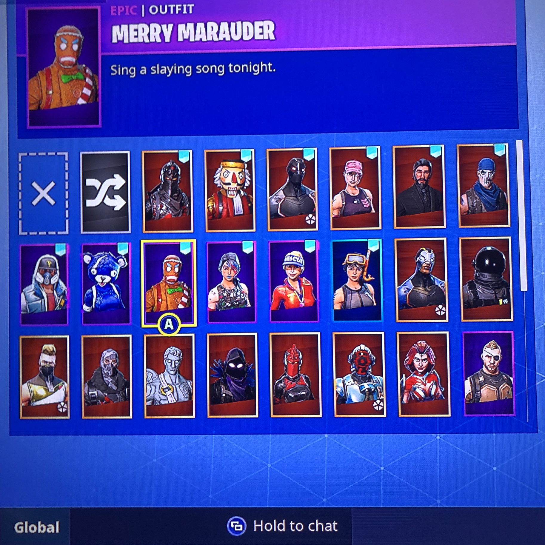 Bundle Fortnite Account With Gingerbread Man In Game - 