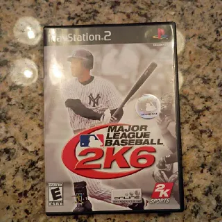 PS2 Major League Baseball 2K6