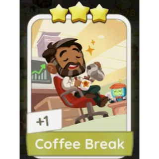 [MOVIE NIGHT] COFFEE BREAK - MONOPOLY GO 3🌟 STICKER