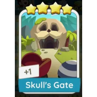 [MOVIE NIGHT] SKULL'S GATE - MONOPOLY GO 4🌟 STICKER