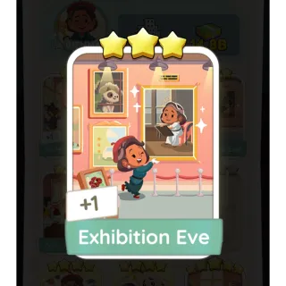 Exhibition Eve monopoly go 3 star 