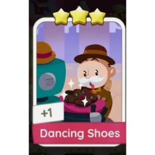 [MOVIE NIGHT] DANCING SHOES - MONOPOLY GO 3🌟 STICKER