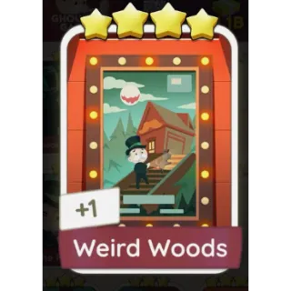 [MOVIE NIGHT] WEIRD WOODS - MONOPOLY GO 4🌟 STICKER