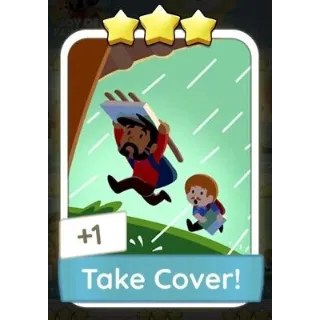 Take Cover monopoly go 3 star 