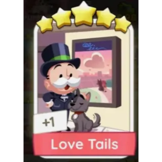 [MOVIE NIGHT] LOVE TAILS - MONOPOLY GO 5🌟 STICKER