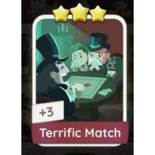 [MOVIE NIGHT] TERRIFIC MATCH - MONOPOLY GO 3🌟 STICKER