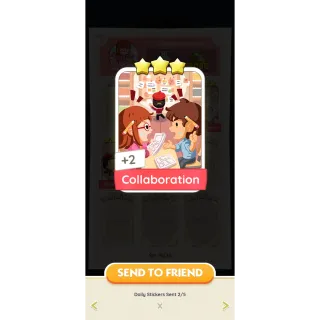 Collaboration monopoly go 3 star 