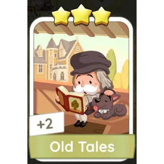 Old Tales monopoly go 3 star 