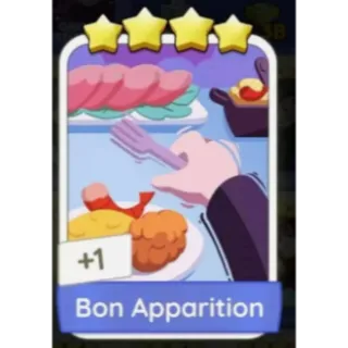 [MOVIE NIGHT] BON APPARITION - MONOPOLY GO 4🌟 STICKER