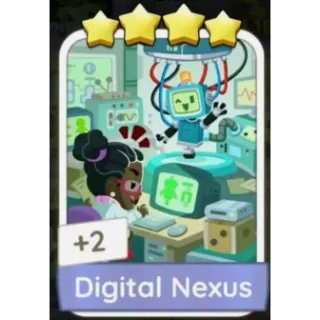 [MOVIE NIGHT] DIGITAL NEXUS - MONOPOLY GO 4🌟 STICKER