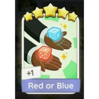 [MOVIE NIGHT] RED OR BLUE - MONOPOLY GO 5🌟 STICKER