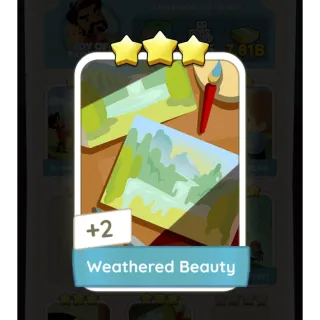 Weathered Beauty monopoly go 3 star 