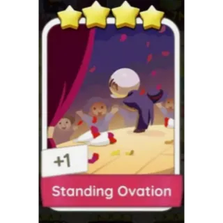 [MOVIE NIGHT] STANDING OVATION - MONOPOLY GO 4🌟 STICKER