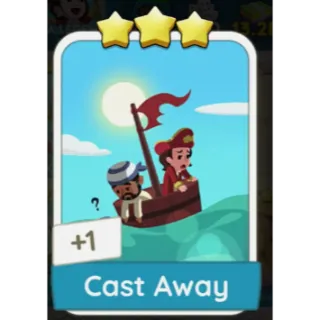 [MOVIE NIGHT] CAST AWAY - MONOPOLY GO 3🌟 STICKER