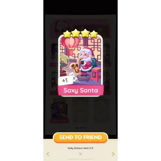 saxy santa monopoly go 4 star 