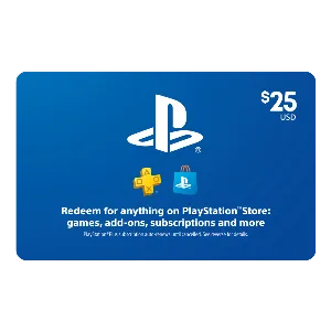 $25.00 USD PlayStation Store