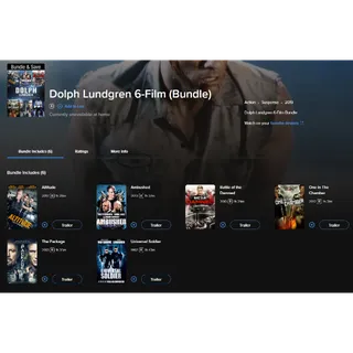 Dolph Lundgren 6-Film Collection VUDU HD