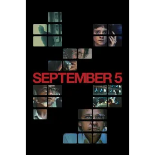 SEPTEMBER 5 | 4K VUDU OR ITUNES | NOT MA