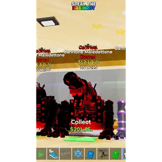 Darkness Cannone Maledettone 12,1Qi/s - Fortnite: Steal the Brainrot