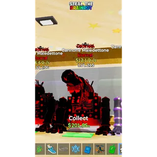 Darkness Cannone Maledettone 12,1Qi/s - Fortnite: Steal the Brainrot
