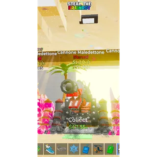 Defualt  Cannone Maledettone 1,2Qi/s - Fortnite: Steal the Brainrot