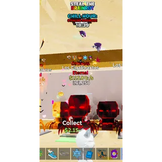 Darkness Los Gigalitraktos 115,8Qi/s - Fortnite: Steal the Brainrot