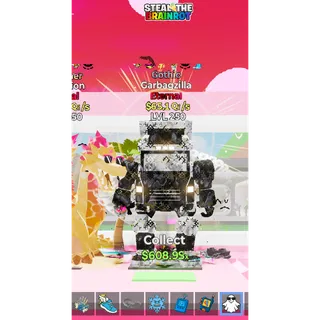 Gothic Garbagzilla 65,1Qi/s - Fortnite: Steal the Brainrot
