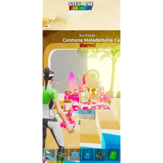 Summer Cannone Maledettone 11,1Qi/s - Fortnite: Steal the Brainrot