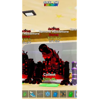 Darkness Cannone Maledettone 12,1Qi/s - Fortnite: Steal the Brainrot