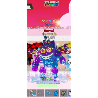Rave La Superior Combinacion 77,2Qi/s - Fortnite: Steal the Brainrot