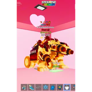 Ice Fire Il Maledettones 99,8Qi/s - Fortnite: Steal the Brainrot