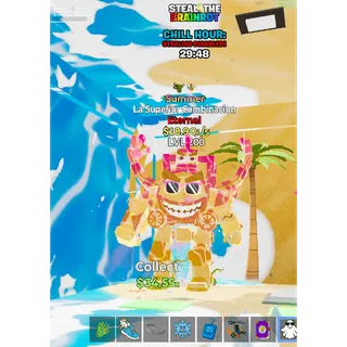Summer La Superior Combinacion 18,9Qi/s - Fortnite: Steal the Brainrot