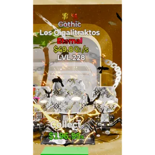 Fortnite: Steal the Brainrot - Gothic Los Gigalitraktos 49,8Qi/s