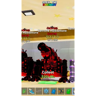 Darkness Cannone Maledettone 12,1Qi/s - Fortnite: Steal the Brainrot